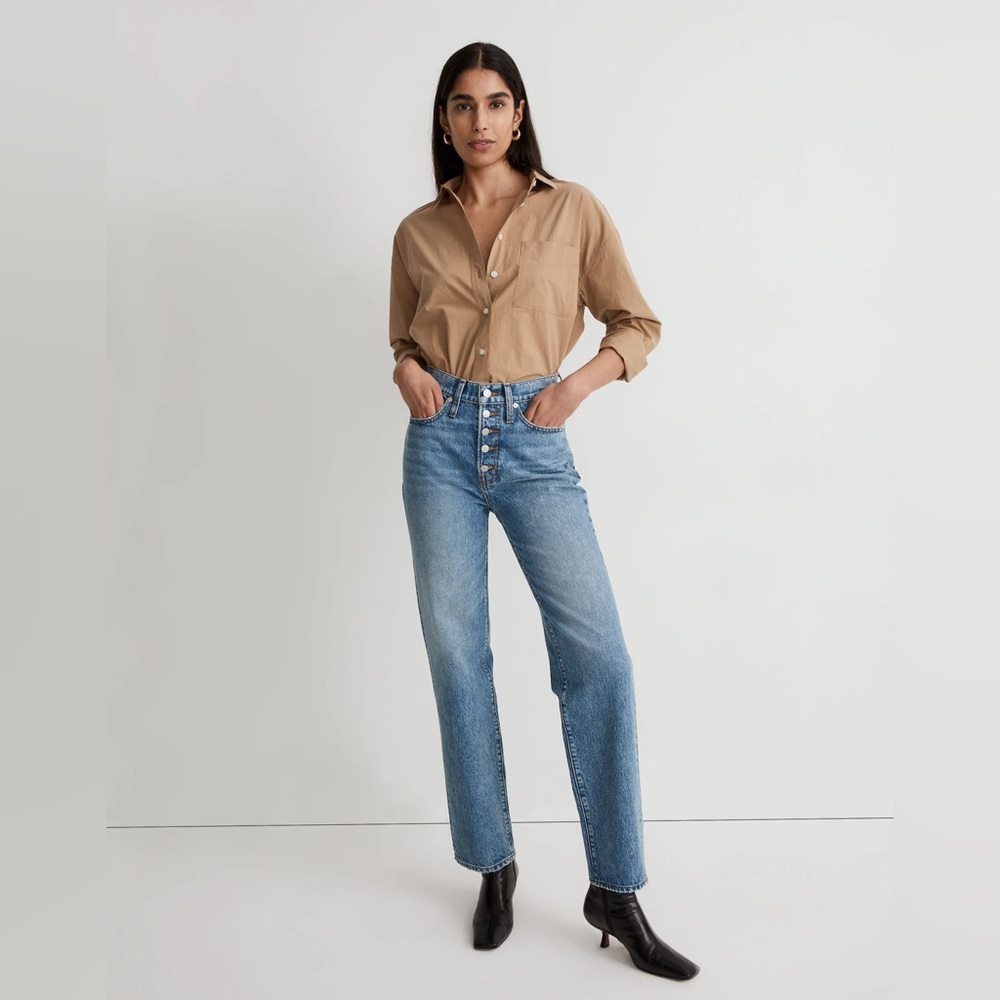 Madewell The Perfect Vintage Straight Jean